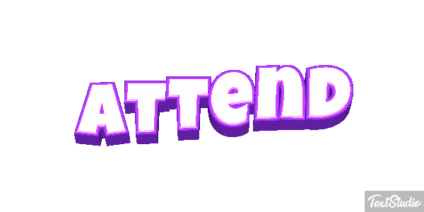 Attend Text effect