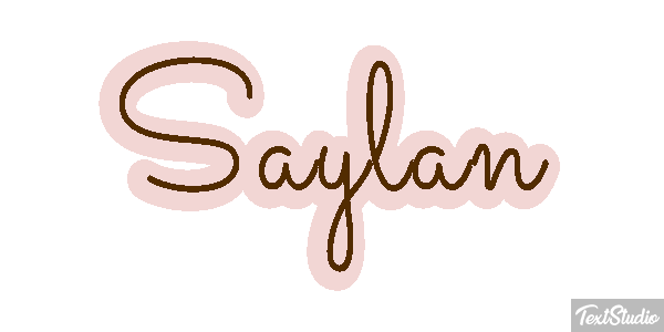 Şaylan Tekst effect