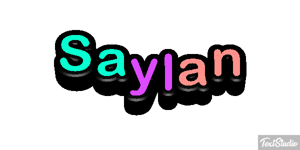 Şaylan Tekst effect