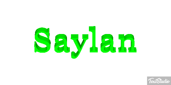 Şaylan Tekst effect