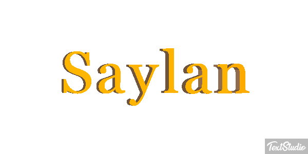 Şaylan Tekst effect