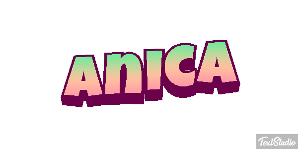 Anica Text effect
