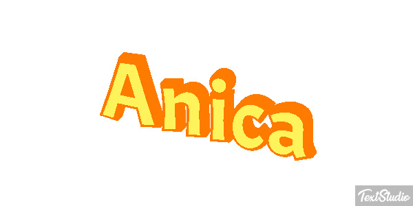 Anica Text effect