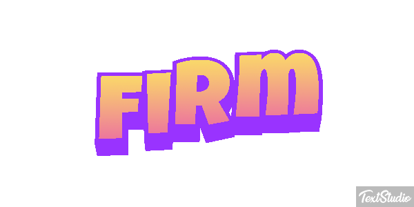 Firm Effetto testo