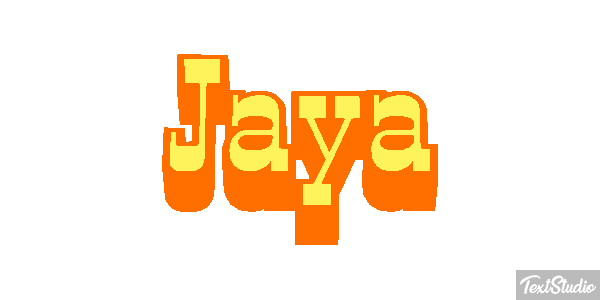 Jaya Text effect