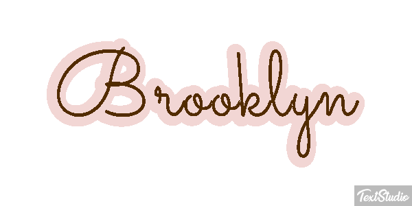 Brooklyn Texteffekt