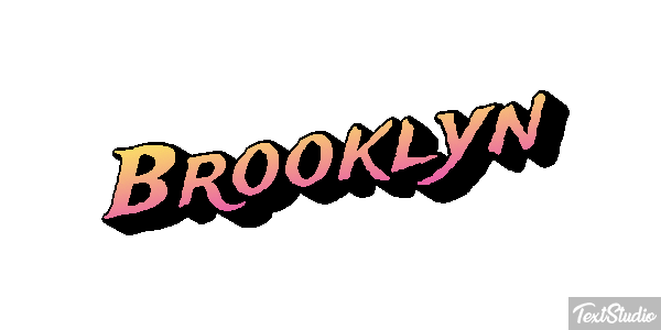 Brooklyn Texteffekt