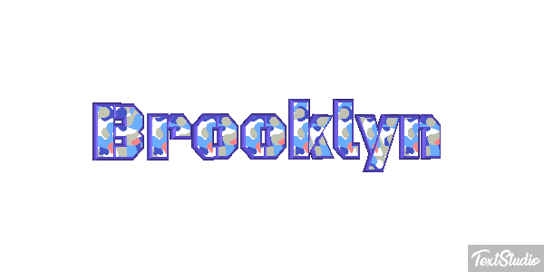 Brooklyn Texteffekt