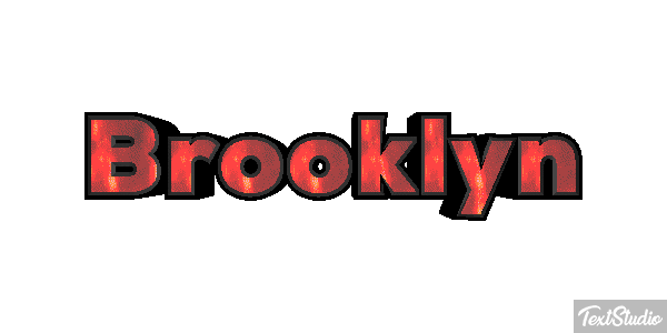 Brooklyn Texteffekt