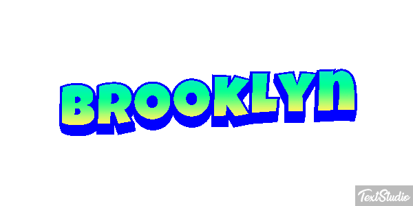 Brooklyn Texteffekt