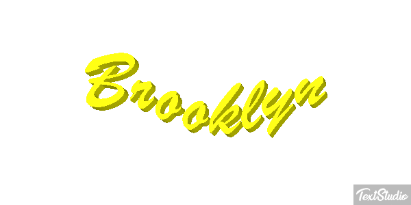 Brooklyn Texteffekt