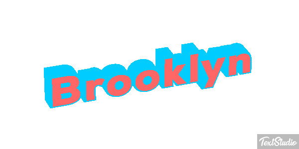Brooklyn Texteffekt