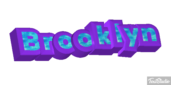 Brooklyn Texteffekt