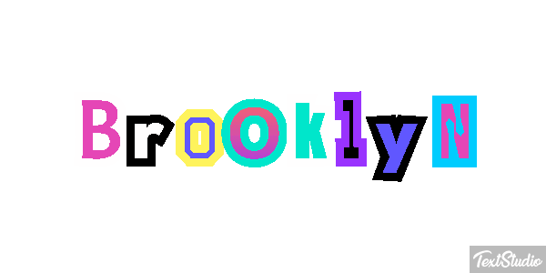 Brooklyn Texteffekt