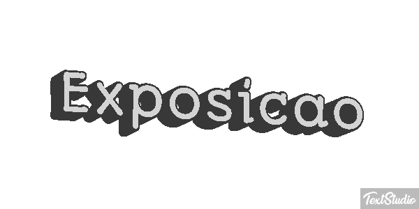 Exposição Efeito do texto