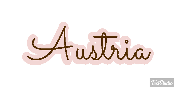 Austria Text effect