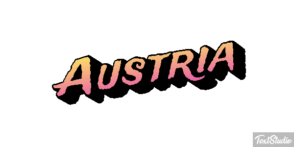 Austria Text effect