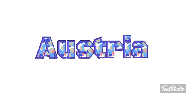 Austria Text effect