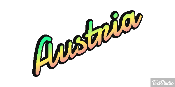 Austria Text effect