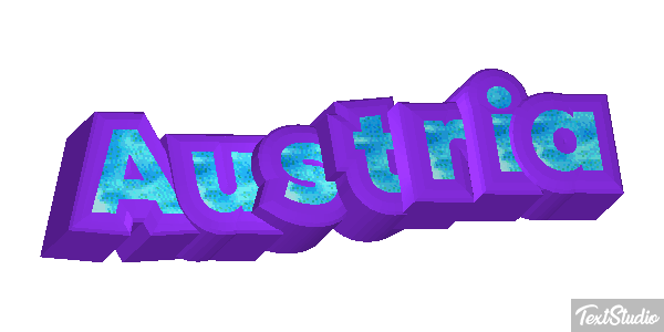 Austria Text effect
