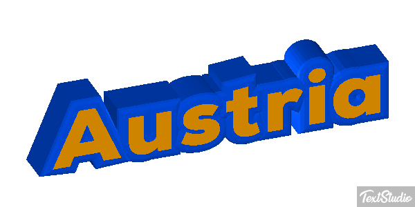 Austria Text effect