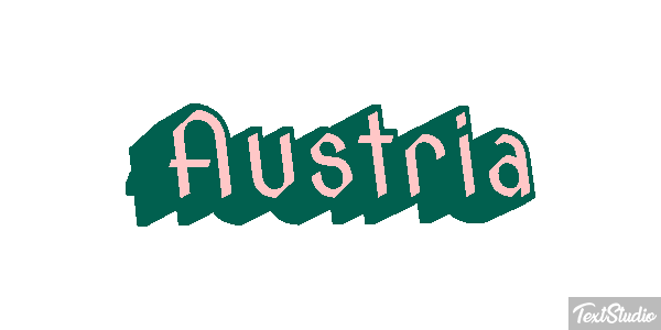 Austria Text effect