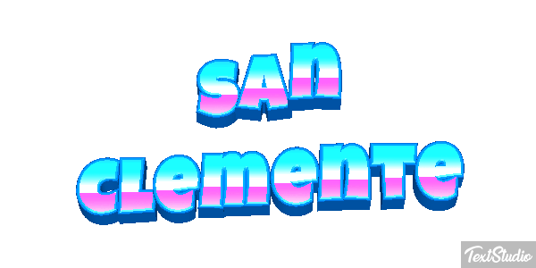 San Clemente Tekst effect