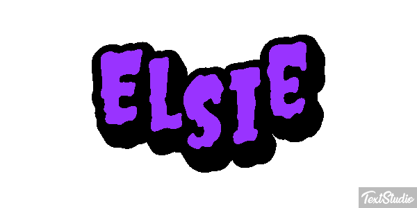 Elsie Texteffekt