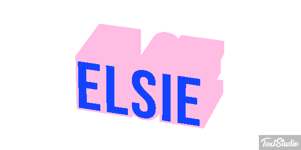 Elsie Texteffekt