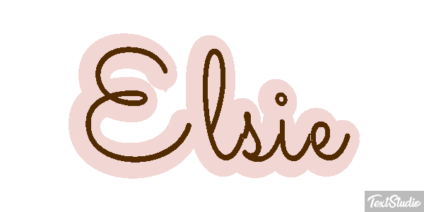 Elsie Texteffekt