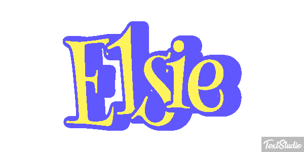 Elsie Texteffekt