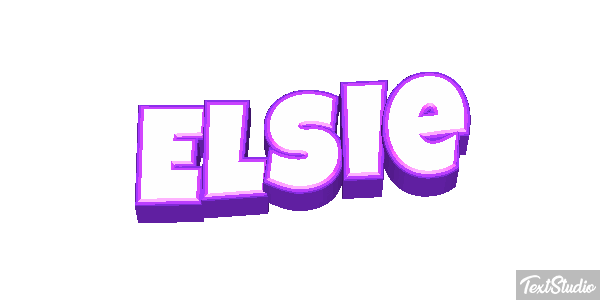 Elsie Texteffekt
