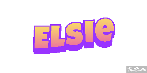 Elsie Texteffekt