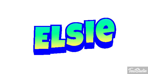 Elsie Texteffekt