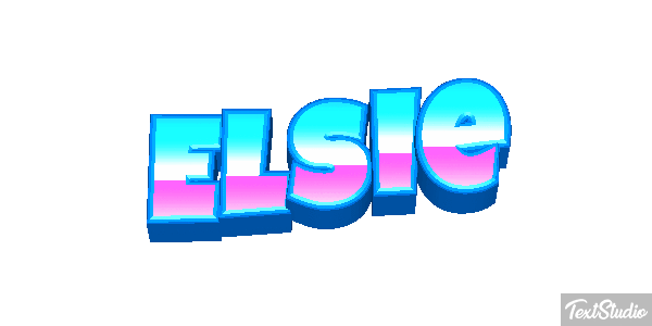 Elsie Texteffekt