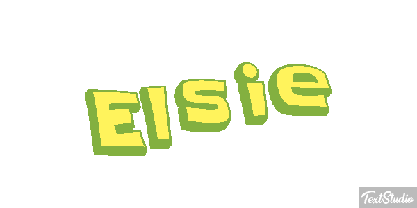 Elsie Texteffekt