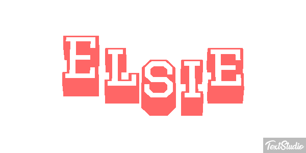 Elsie Texteffekt