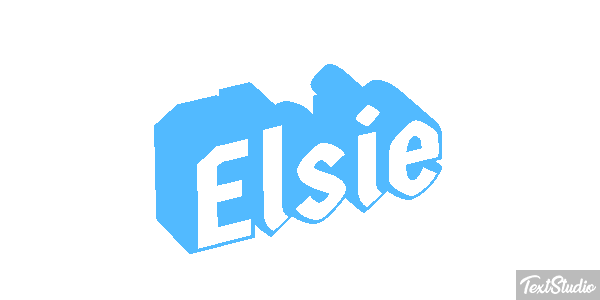 Elsie Texteffekt