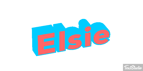 Elsie Texteffekt