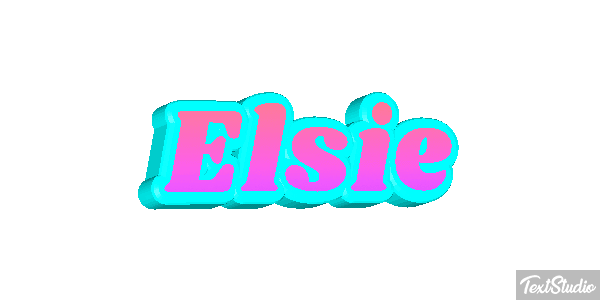 Elsie Texteffekt