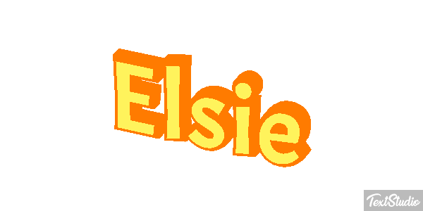 Elsie Texteffekt