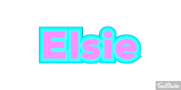 Elsie Texteffekt