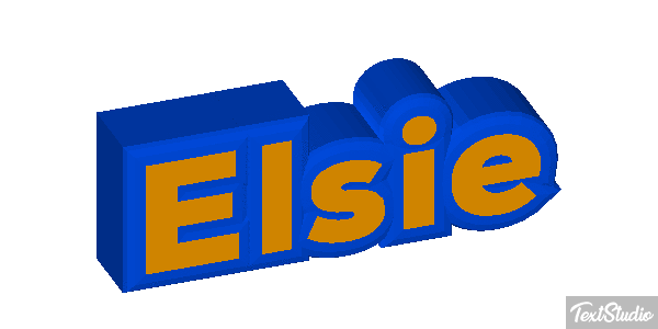 Elsie Texteffekt