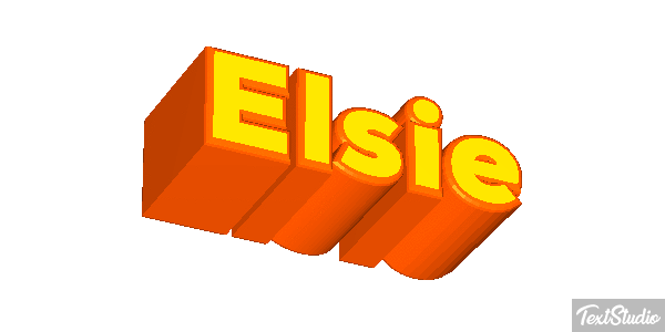 Elsie Texteffekt