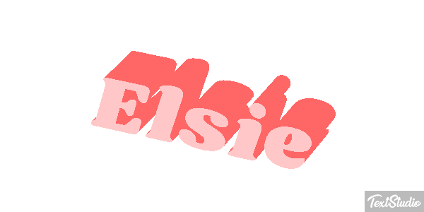 Elsie Texteffekt