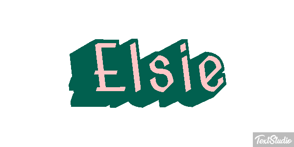 Elsie Texteffekt