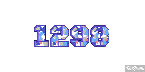 1298 Text effect