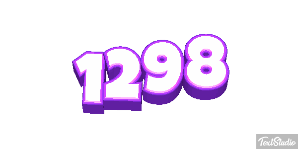 1298 Text effect