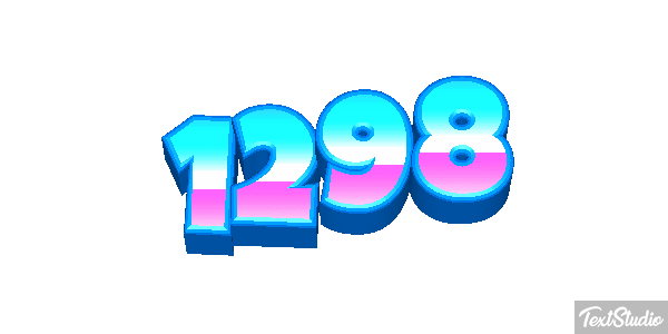 1298 Text effect