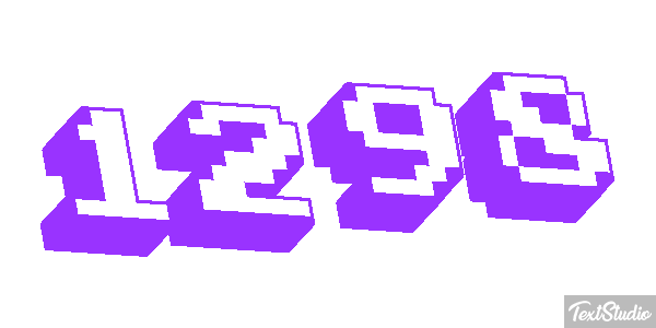 1298 Text effect